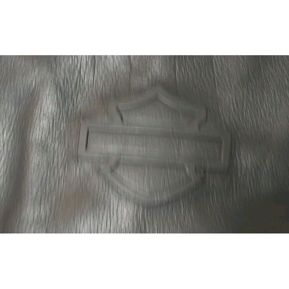 Harley Davidson Leather Detachable Faux Fur Mens Jacket Nwt 4x Black Y2K... - Picture 8 of 16